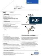 DS - CT9105 Bonda de Husillo Manual Hidraulico