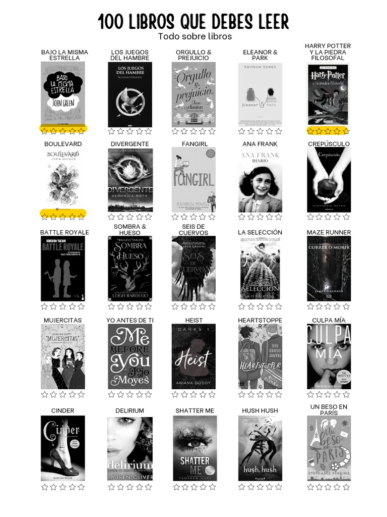 100 Libros Que Debes Leer | PDF