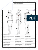 Toma de Medidas: Cliente: Descripción Del Diseño