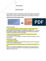 Ficha de Trabajo - Idea de Negocio - Oprtunidad