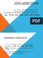 Adjectifs Possessifs Dynamique en Salle de Classe Guide Grammatical - 79428