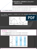 Criterio de La Primera y Segunda Derivada