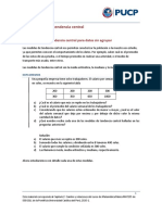 3.4.1 Medidas de Tendencia Central para Datos Sin Agrupar