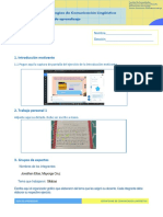 Guía de Aprendizaje Sesión 8 Fin de Semana