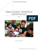 Manual de Apoyo Curso Diplomado en Asistente Del La Aula