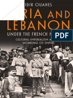 Syria Lebanon: Under The French Mandate