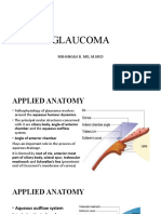 Glaucoma: Mshangila B. MD, M.Med
