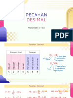 4 SD - Pecahan Desimal