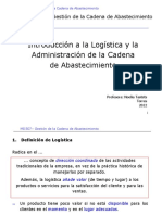 01 - 2022 - Unidad 01 - MII507 - GCA - Repaso Logística