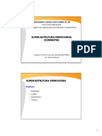 Dormentes ferroviários: materiais e especificações