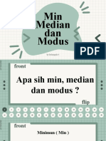 Min Median Dan Modus: by Kelompok 4