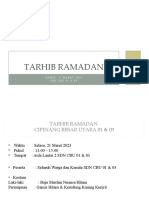 Tarhib Ramadan: Kamis, 21 Maret 2023 S D N C B U 0 1 & 0 3
