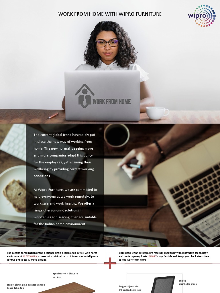 Wipro Home Office Range PDF Chair Manufactured Goods