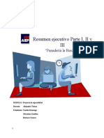 Resumen Ejecutivo I, II y III Completo