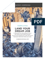 Land Your Dream Job Email Templates