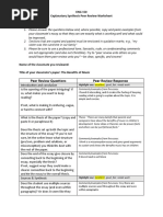 Peer Review Questions Peer Review Response