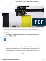 As Melhores Configurações de Velocidade de Impressão Ender 3 (V2 - Pro - S1) - All3DP