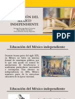 Educación Del México Independiente