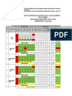 Kalender Pendidikan Tahun Pelajaran 2022/2023 Kabupaten Ogan Komering Ulu Timur Provinsi Sumatera Selatan Semester I (Gazal)