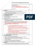 GES311 - Project Structure - Requirements - 2021