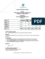 UHL2432 Assessment 1 - Degree Assessment Booklet