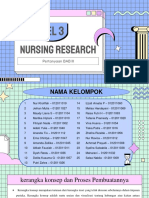 Nursing Research: Pertanyaan BAB III