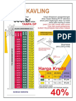 Brosur Kavling Jalan Taman Jalin Kendur RT 7 Desa Tepian Batang #2