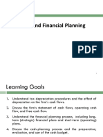 Lecture 3 - Cash Flow and Financial Planning