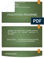 Arquitetura Piauiense