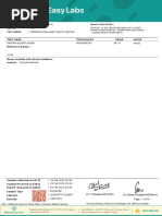 NIPT Test Report Sample for India | PDF | Medicine | Clinical Medicine