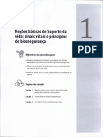 Noções Básicas de Suporte Da Vida: Sinais Vitais e Princípios de Biossegurança