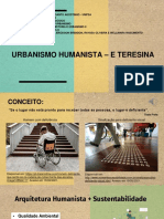 Urbanismo Humanista - E Teresina