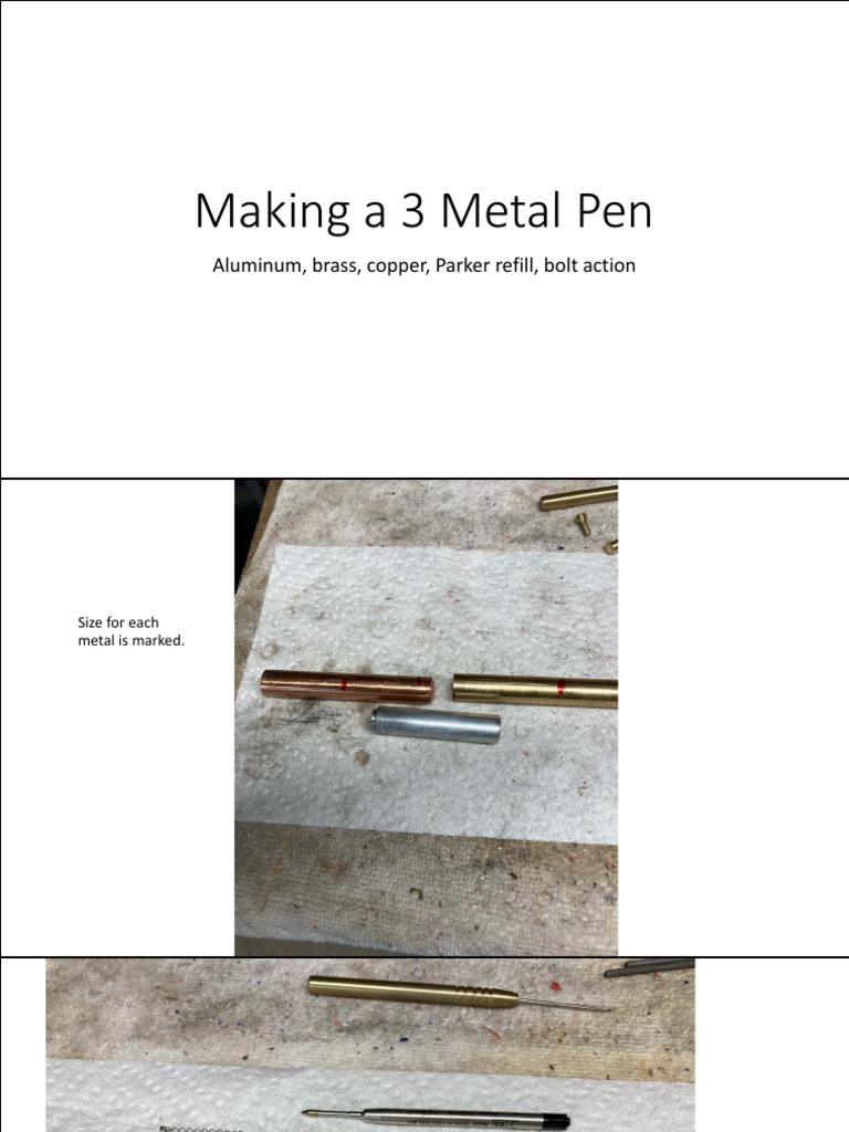Making A 3 Metal Pen - Compressed | PDF