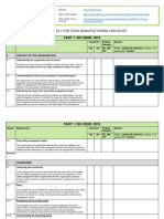 FSSC 22000 V5.1 For Food Manufacturing Checklist: PART 1: ISO 22000: 2018