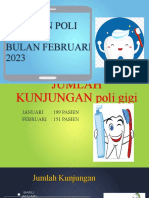 Laporan Poli Gigi Februari 2023