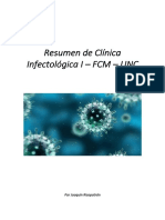 Resumen de Clínica Infectológica I - FCM - UNC: Por Joaquín Risopatrón