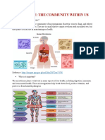 Microbiome - Science Handout, Professional Practies