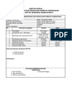 Hasil Uji Handal Kendaraan 22 Feb 2023