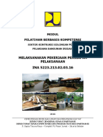 Melaksanakan Pekerjaan Persiapan Pelaksanaan