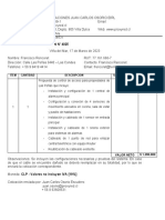 Cotización de sistema de alarma para propiedad en Las Condes