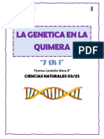 La Genética en La Quimera.