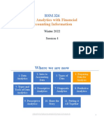 Data Analytics With Financial Accounting Information: Winter 2022 Session 4