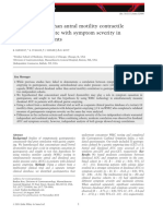 Duodenal Rather Than Antral Motility Contractile Parameters Correlate With Symptom Severity in Gastroparesis Patients