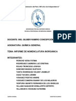 Informe Nomenclatura de Compuestos Binarios Med 1