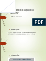 INTRODUÇÃO Física Radiologica