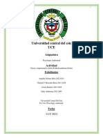 Psicologia Ambiental Trabajo de Ensayo