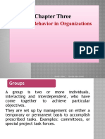 Group Organizationalbehavior