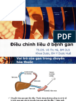 Điều chỉnh liều ở bệnh gan