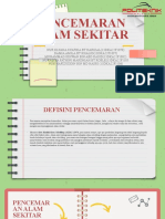 Pencemaran Alam Sekitar