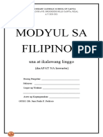 Modyul Filipino 7 Week 12